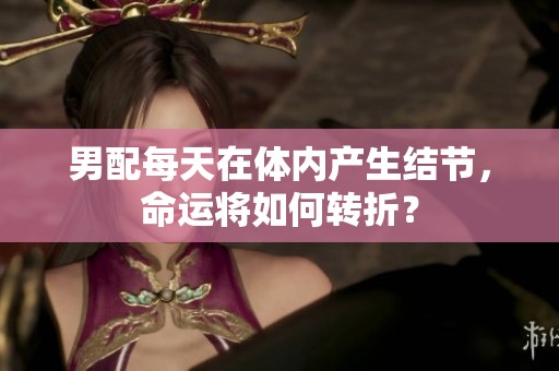 男配每天在体内产生结节，命运将如何转折？