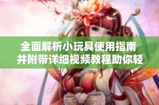 全面解析小玩具使用指南 并附带详细视频教程助你轻松上手
