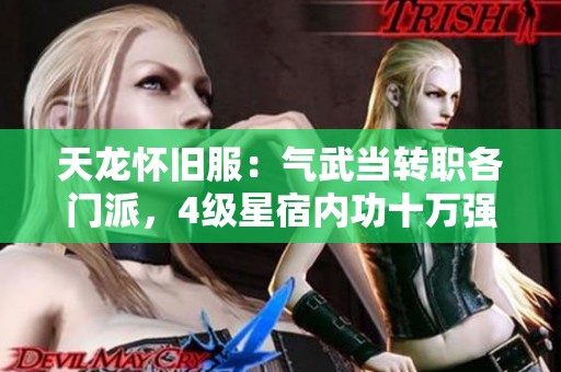 天龙怀旧服：气武当转职各门派，4级星宿内功十万强力解析