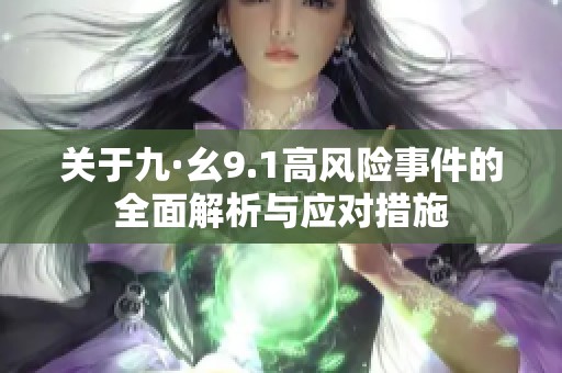 关于九·幺9.1高风险事件的全面解析与应对措施
