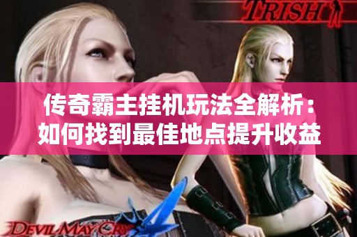 传奇霸主挂机玩法全解析：如何找到最佳地点提升收益技巧