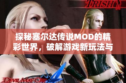 探秘塞尔达传说MOD的精彩世界，破解游戏新玩法与创意设计