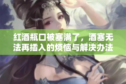 红酒瓶口被塞满了，酒塞无法再插入的烦恼与解决办法