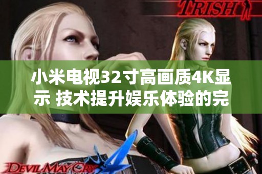 小米电视32寸高画质4K显示 技术提升娱乐体验的完美选择