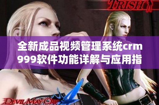 全新成品视频管理系统crm999软件功能详解与应用指南