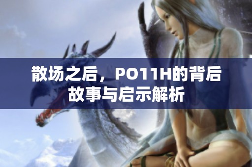 散场之后，PO11H的背后故事与启示解析