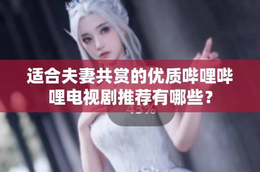 适合夫妻共赏的优质哔哩哔哩电视剧推荐有哪些？