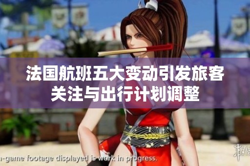 法国航班五大变动引发旅客关注与出行计划调整
