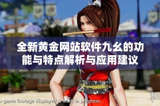 全新黄金网站软件九幺的功能与特点解析与应用建议