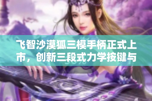 飞智沙漠狐三模手柄正式上市，创新三段式力学按键与霍尔摇杆设计亮相