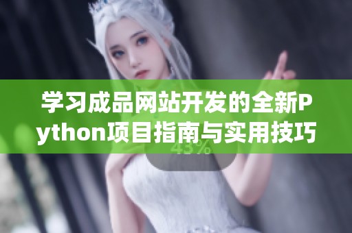 学习成品网站开发的全新Python项目指南与实用技巧