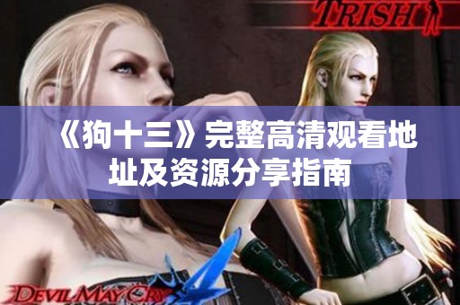《狗十三》完整高清观看地址及资源分享指南