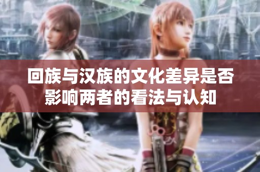 回族与汉族的文化差异是否影响两者的看法与认知