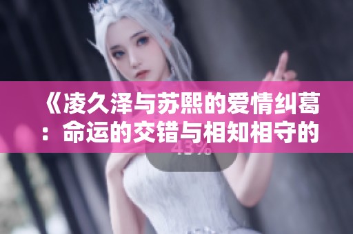 《凌久泽与苏熙的爱情纠葛：命运的交错与相知相守的旅程》