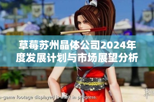 草莓苏州晶体公司2024年度发展计划与市场展望分析