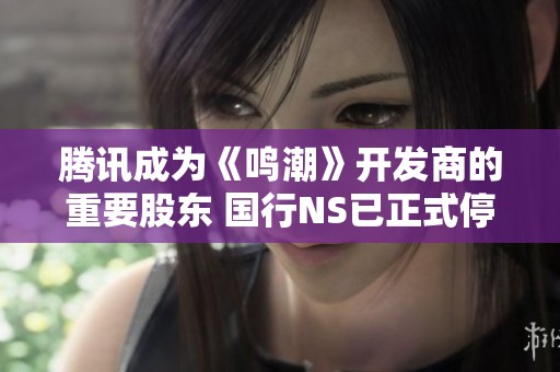 腾讯成为《鸣潮》开发商的重要股东 国行NS已正式停运
