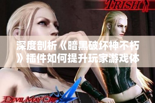 深度剖析《暗黑破坏神不朽》插件如何提升玩家游戏体验