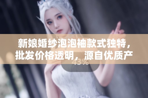 新娘婚纱泡泡袖款式独特，批发价格透明，源自优质产地