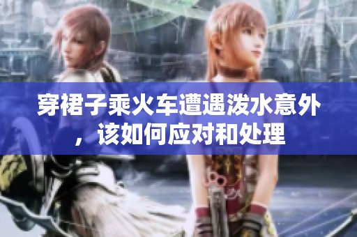 穿裙子乘火车遭遇泼水意外，该如何应对和处理