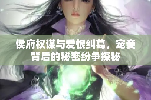 侯府权谋与爱恨纠葛，宠妾背后的秘密纷争探秘