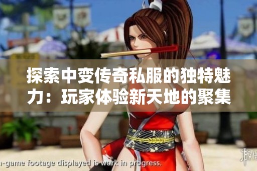 探索中变传奇私服的独特魅力：玩家体验新天地的聚集地
