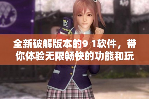 全新破解版本的9 1软件，带你体验无限畅快的功能和玩法