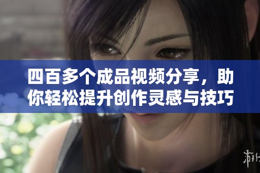 四百多个成品视频分享，助你轻松提升创作灵感与技巧