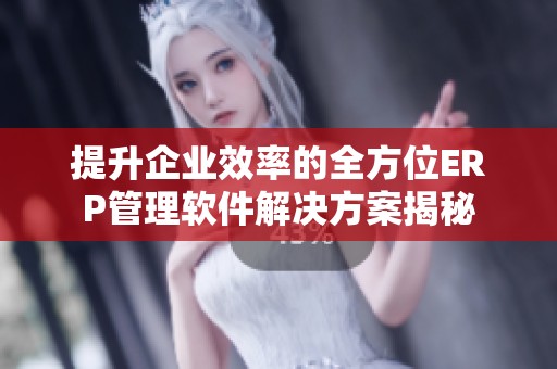提升企业效率的全方位ERP管理软件解决方案揭秘