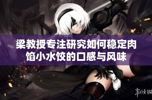 梁教授专注研究如何稳定肉馅小水饺的口感与风味