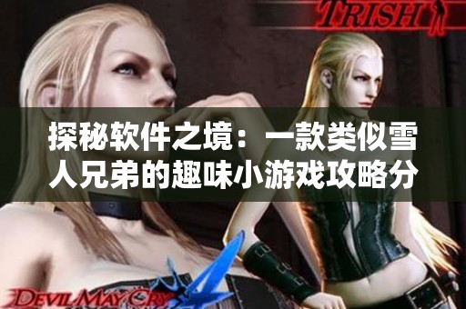 探秘软件之境：一款类似雪人兄弟的趣味小游戏攻略分享