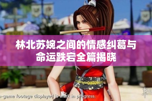 林北苏婉之间的情感纠葛与命运跌宕全篇揭晓