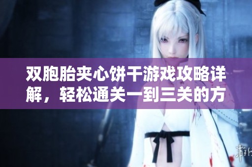 双胞胎夹心饼干游戏攻略详解，轻松通关一到三关的方法分享