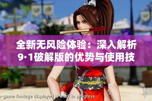 全新无风险体验：深入解析9·1破解版的优势与使用技巧