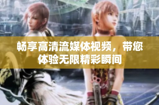 畅享高清流媒体视频，带您体验无限精彩瞬间