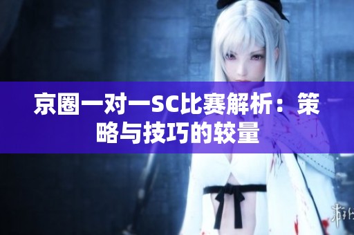 京圈一对一SC比赛解析：策略与技巧的较量