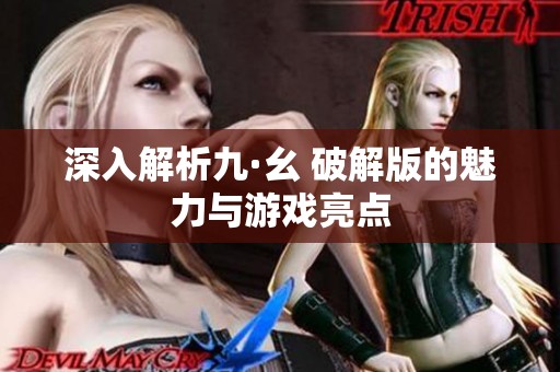 深入解析九·幺 破解版的魅力与游戏亮点