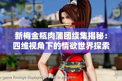 新梅金瓶肉蒲团续集揭秘：四维视角下的情欲世界探索