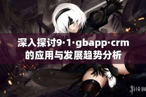 深入探讨9·1·gbapp·crm的应用与发展趋势分析