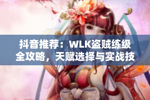 抖音推荐：WLK盗贼练级全攻略，天赋选择与实战技巧深度解析
