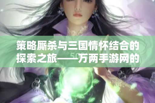 策略厮杀与三国情怀结合的探索之旅——万两手游网的精彩推荐