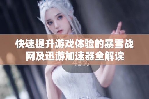 快速提升游戏体验的暴雪战网及迅游加速器全解读