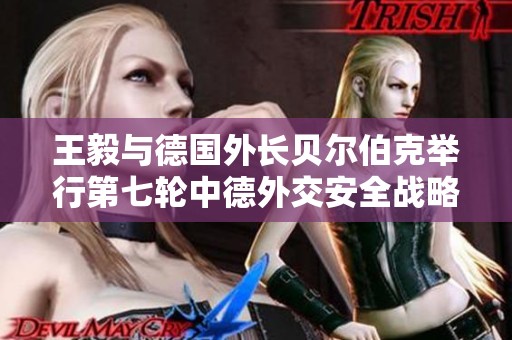 王毅与德国外长贝尔伯克举行第七轮中德外交安全战略对话