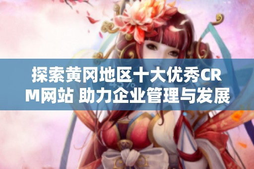 探索黄冈地区十大优秀CRM网站 助力企业管理与发展